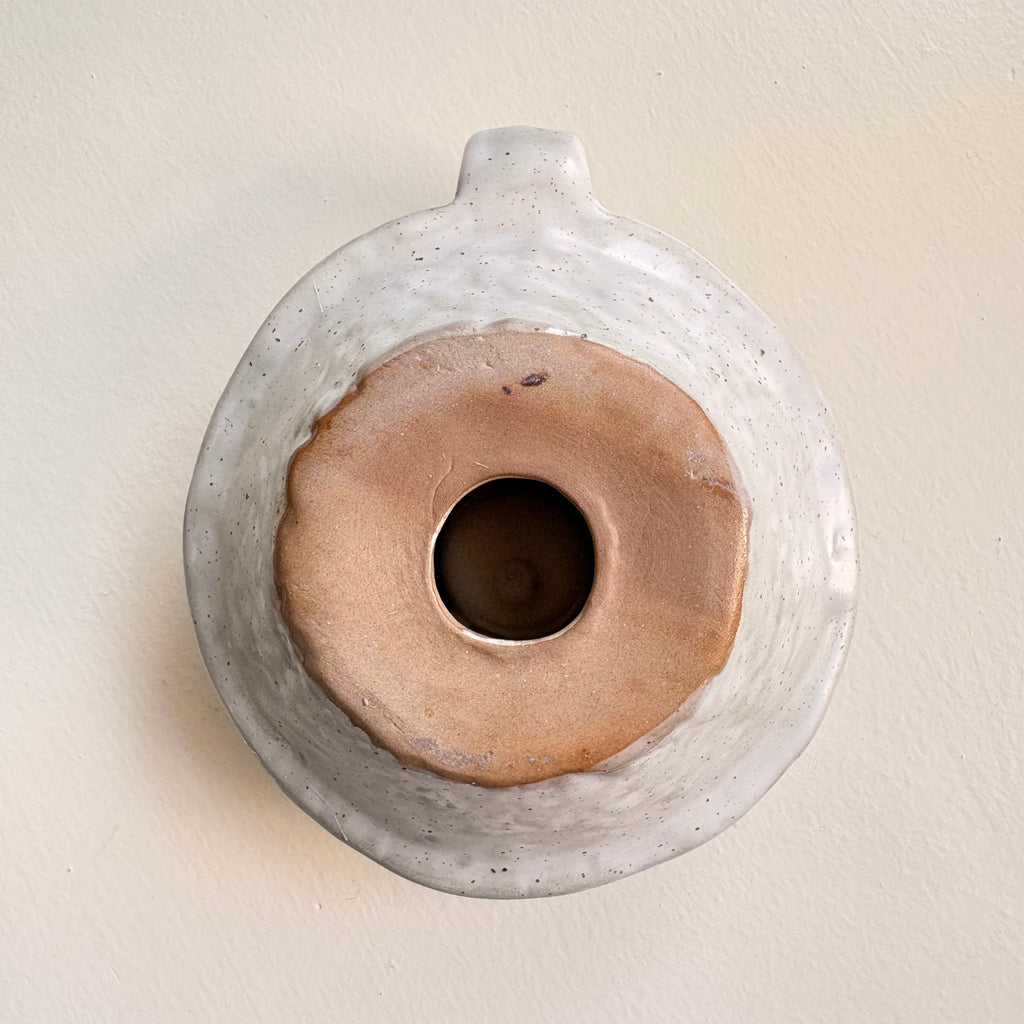 Speckled Ceramic Candle Holder